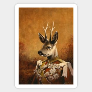 Regal Roe Deer Sticker